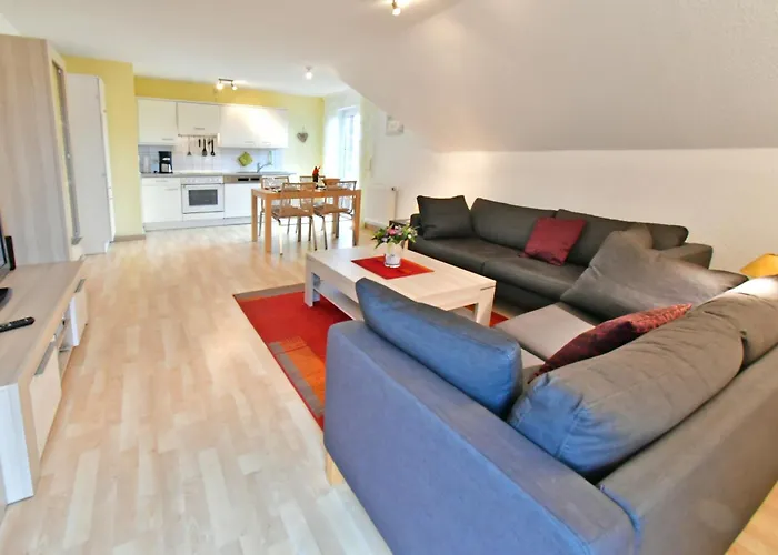 公寓 Haus Am Hafen Boddenzauber Fw 4 青斯特