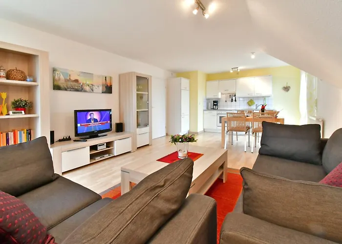 公寓 Haus Am Hafen Boddenzauber Fw 4 青斯特